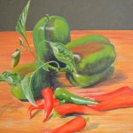 Capsicums and Chillies by Michael Carey