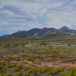 Road to Leigh Creek – western side of Wilpena by Michael Carey