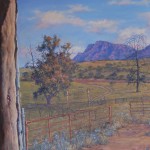 Through the door Wilpena Woolshed by Don Gangell
